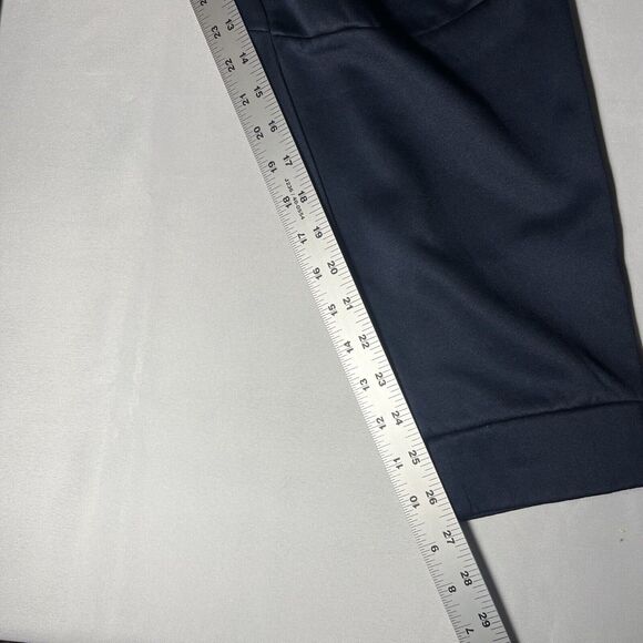 Nike Joggers Blue Men’s Large DriFit Fleece Pants Athletic Gym Big Swoosh - Picture 8 of 8